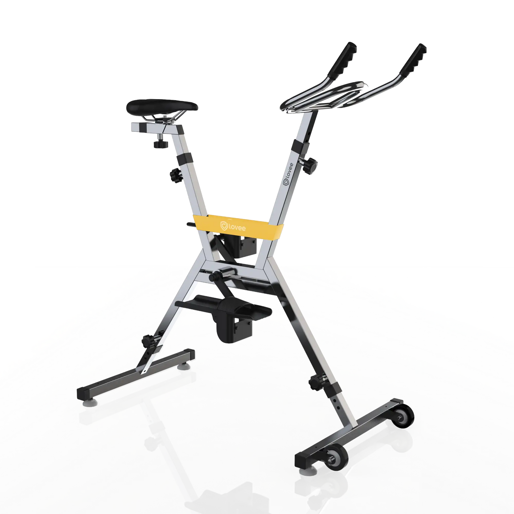 Aquabike Lovee avec élastique jaune. ::visuel:jaune